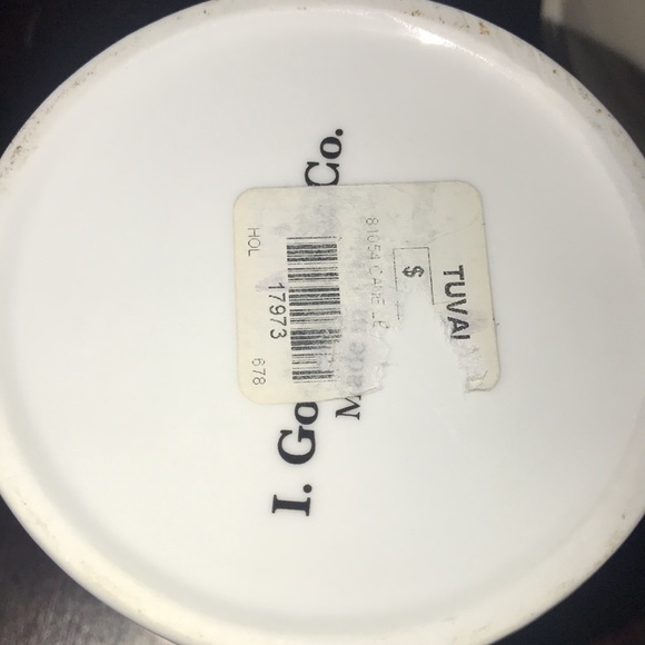 NWT Monnogramed P gold striped mug - Picture 7 of 7